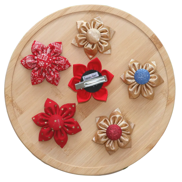 Christmassy Hair Clip Smunchies.com.au