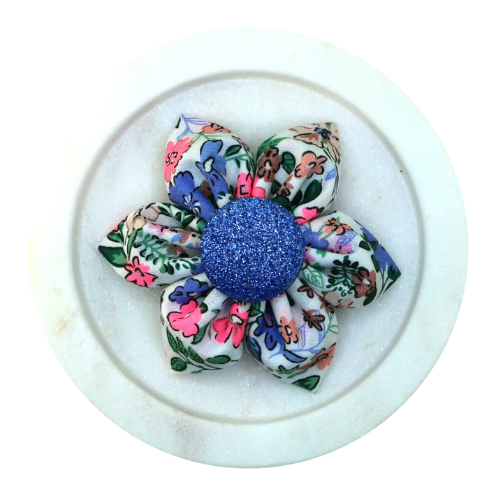 Floral Hair Clip Smunchies.com.au
