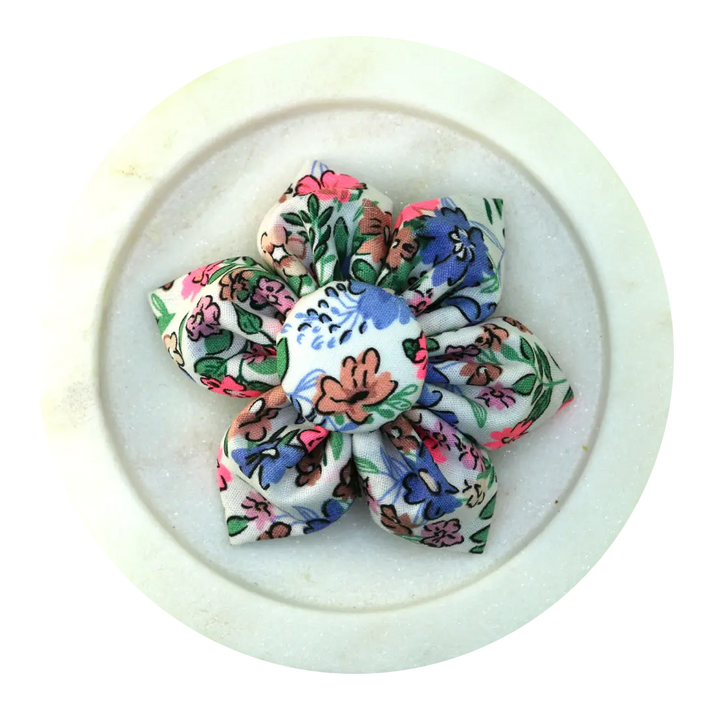 Floral Hair Clip Smunchies.com.au