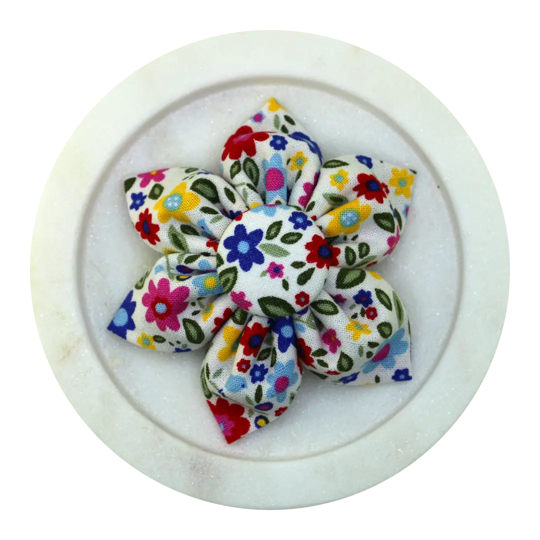 Floral Hair Clip Smunchies.com.au